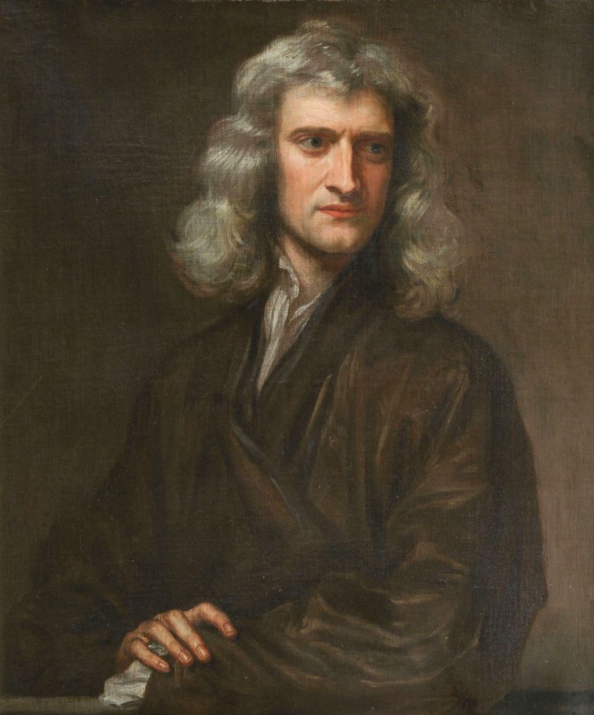 Portrait of Sir Issac Newton